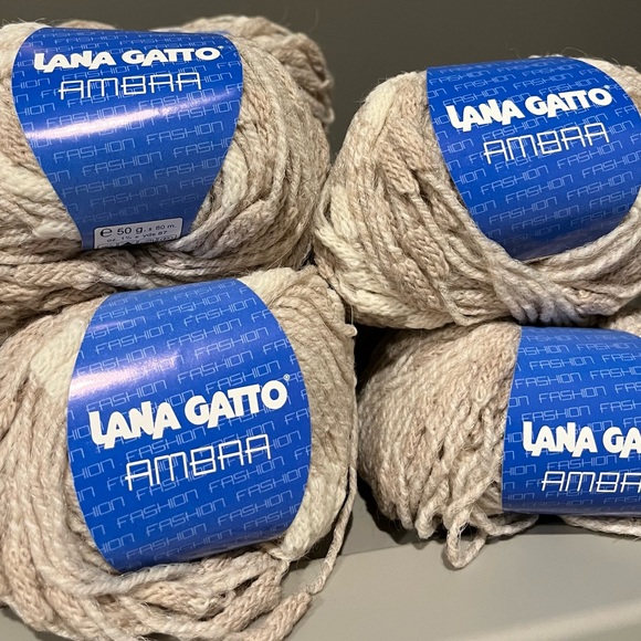 NWT Seven skeins of Lana Gatto Yarn + Bonus two skeins opened/used - Picture 2 of 7